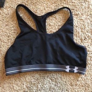 dri fit under armor sports bra